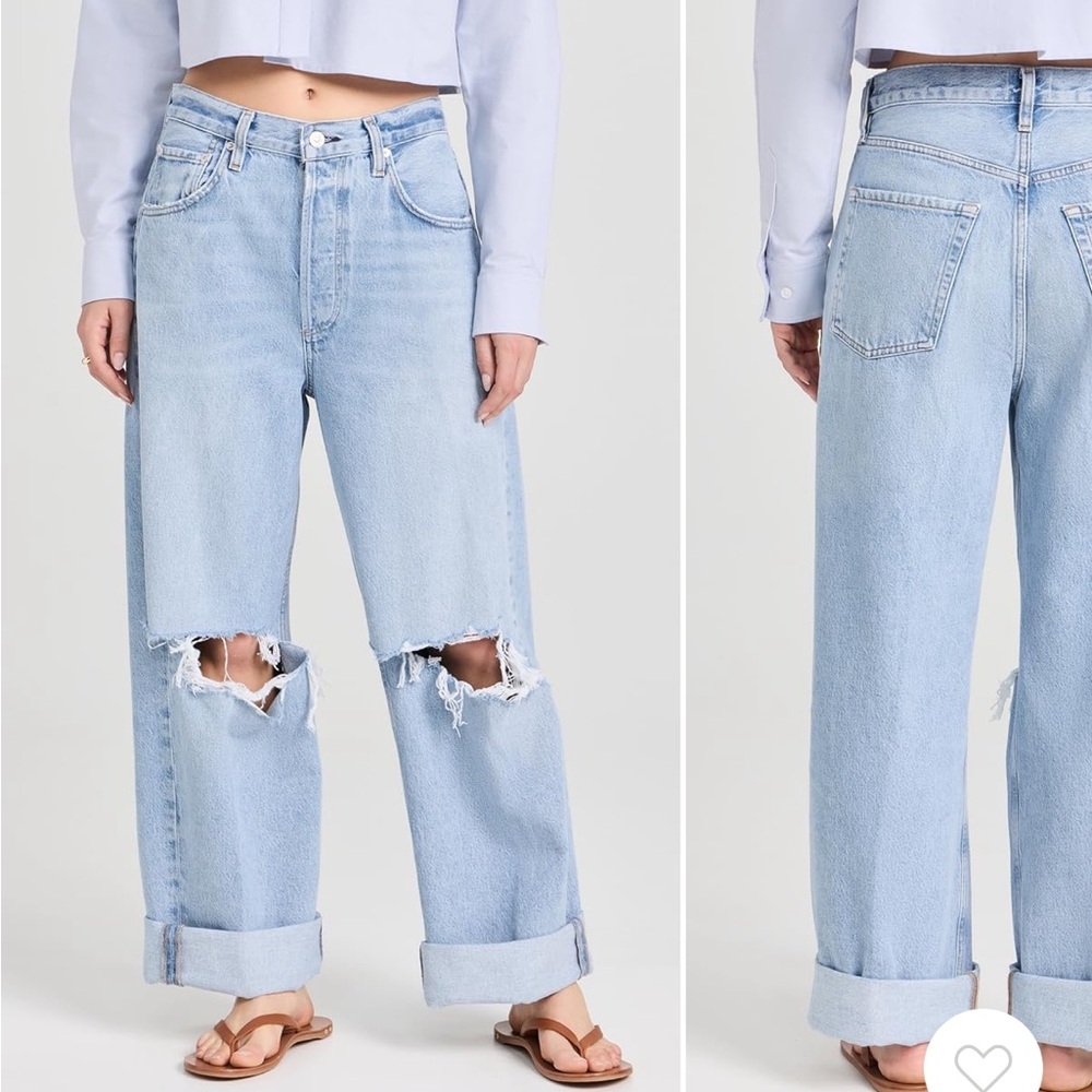 Citizens Of Humanity Ayla Baggy Jeans in Pagoda